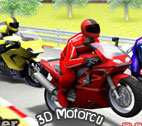  3D Motorcu Oyunu