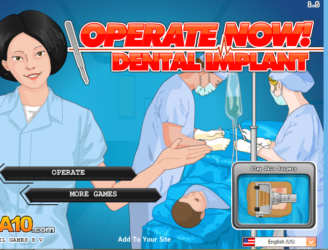  Diş İmplant Ameliyatı Oyunu